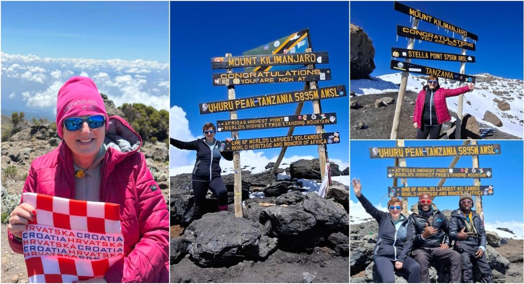 FOTO Čakovčanka Sonja Tošić-Grlač ostvarila je svoj san i uspješno se popela na vrh Kilimanjara FOTO Čakovčanka Sonja Tošić-Grlač ostvarila je svoj san i uspješno se popela na vrh Kilimanjara