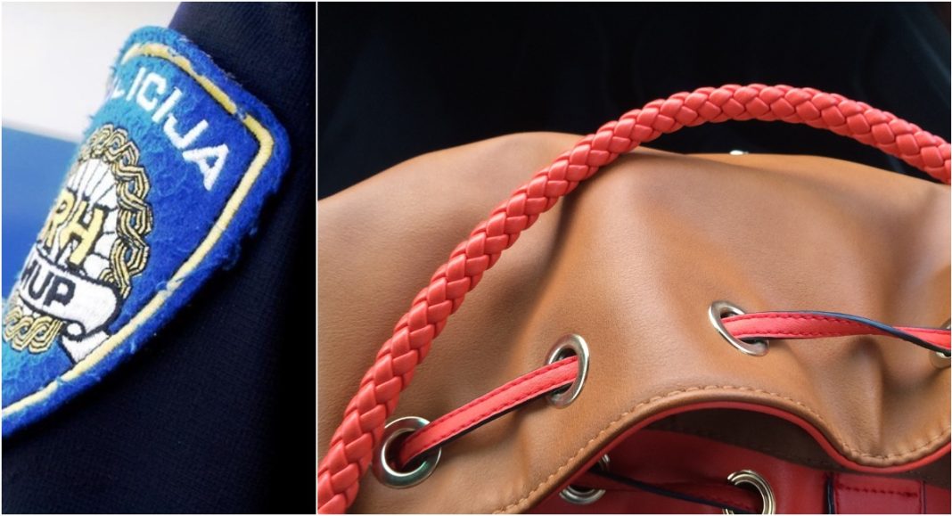 Sa stepeništa ispred ulaznih vrata kuće ukradena torbica Sa stepeništa ispred ulaznih vrata kuće ukradena torbica