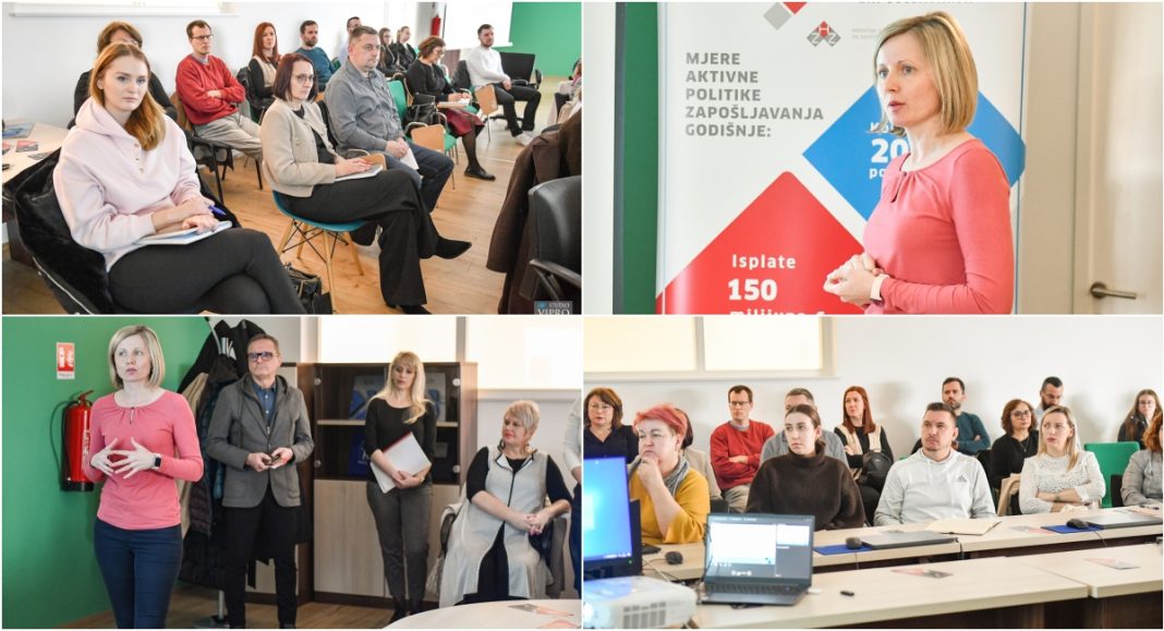 FOTO Hrvatski zavod za zapošljavanje u Prelogu predstavio mjere aktivne politike zapošljavanja FOTO Hrvatski zavod za zapošljavanje u Prelogu predstavio mjere aktivne politike zapošljavanja