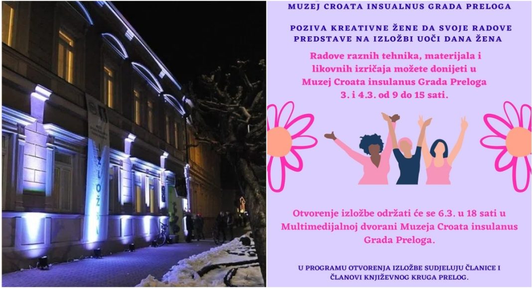 Muzej Grada Preloga poziva kreativke na izložbu u čast Dana žena Muzej Grada Preloga poziva kreativke na izložbu u čast Dana žena