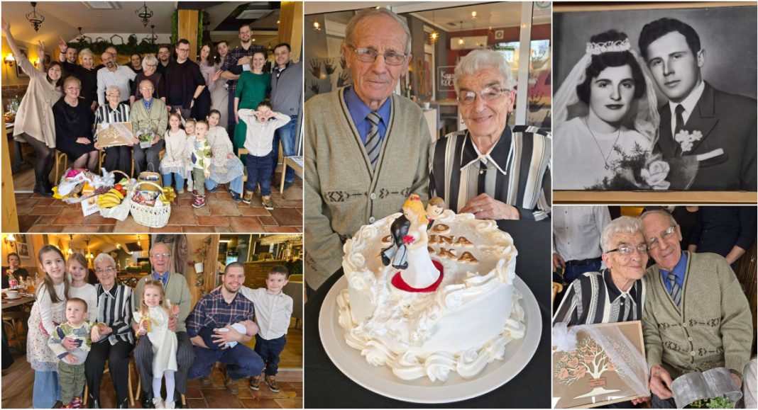 FOTO Dijamantni pir Stjepana i Štefanije Taradi iz Palovca: ‘Zajedno smo i u dobru i u zlu! FOTO Dijamantni pir Stjepana i Štefanije Taradi iz Palovca: ‘Zajedno smo i u dobru i u zlu!