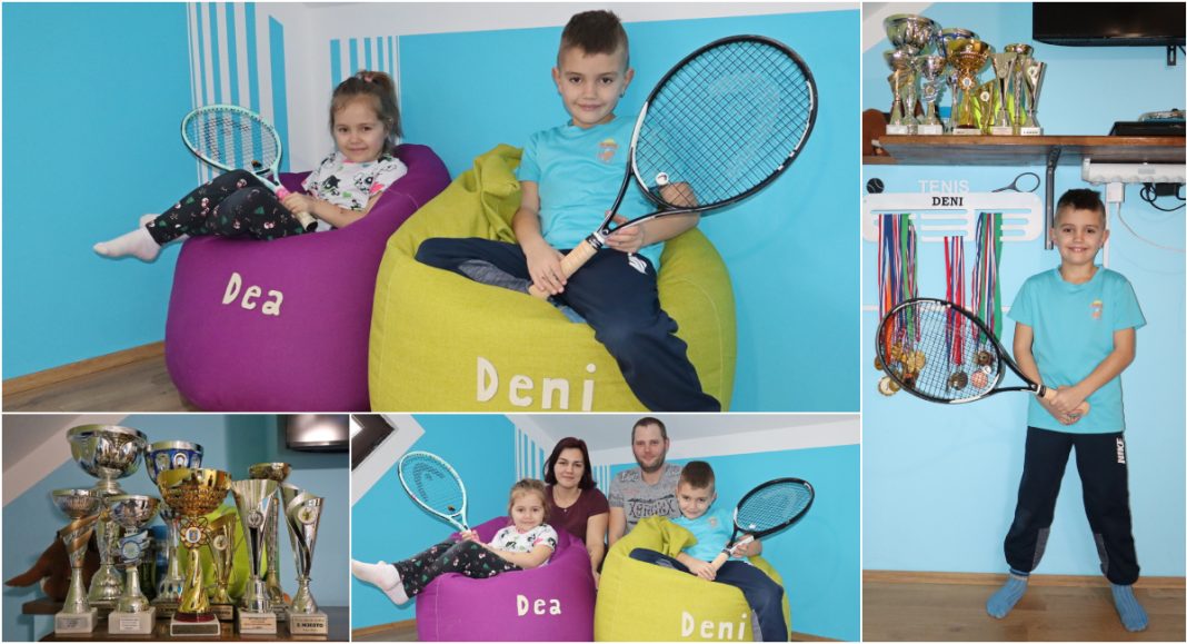 Deni Fuš iz Donjeg Vidovca pravi je teniski talent, a njegovim stopama kreće i sestrica Dea! Deni Fuš iz Donjeg Vidovca pravi je teniski talent, a njegovim stopama kreće i sestrica Dea!