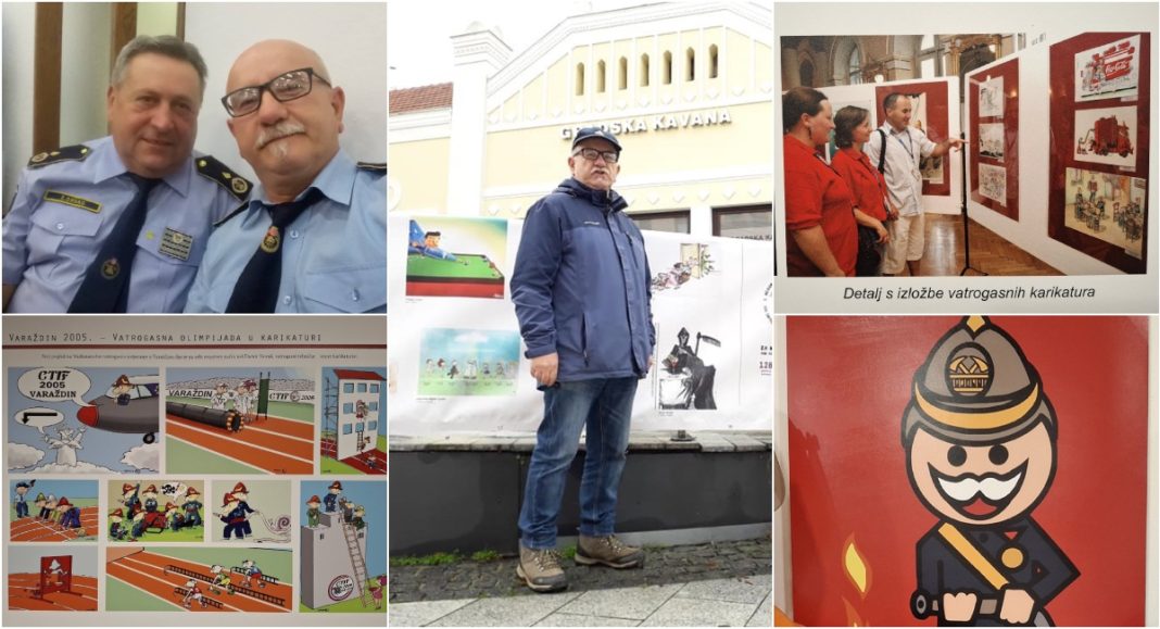 Karikaturist i vatrogasac Karikaturist i vatrogasac