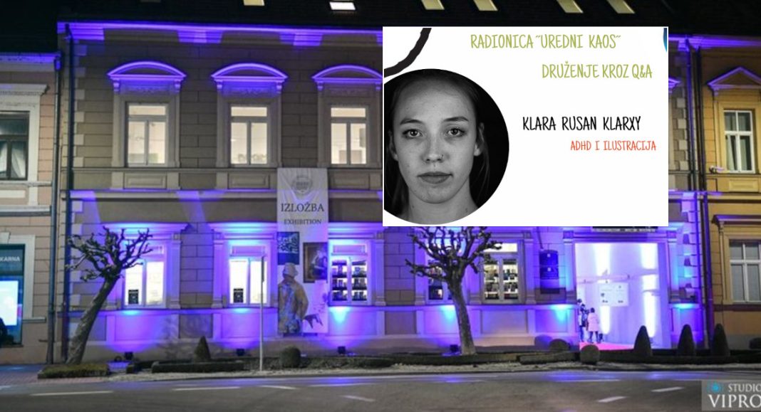 Radionica ‘Uredni kaos’ s Klarom Rusan Klarxy 28. veljače u preloškom muzeju Radionica ‘Uredni kaos’ s Klarom Rusan Klarxy 28. veljače u preloškom muzeju