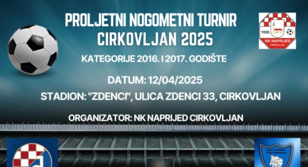 VIDEO Proljetni nogometni turnir za mlađe kategorije u Cirkovljanu VIDEO Proljetni nogometni turnir za mlađe kategorije u Cirkovljanu
