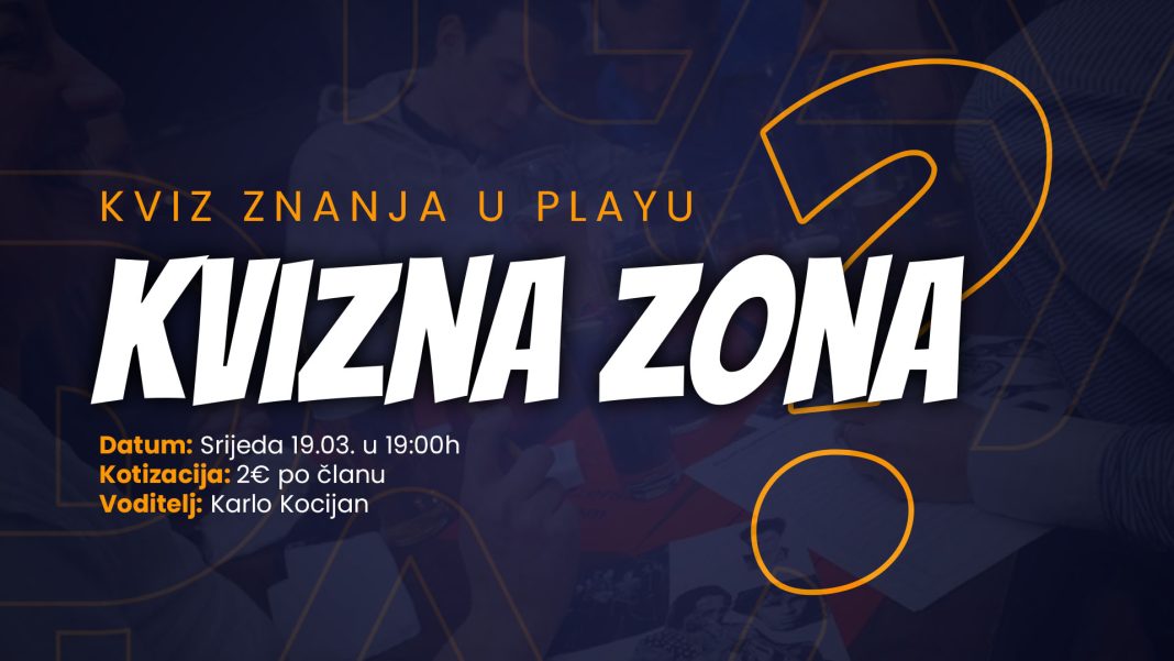 Otvara se ‘Kvizna zona’ u Play – Sports baru: Novi izazov za sve ljubitelje znanja! Otvara se ‘Kvizna zona’ u Play – Sports baru: Novi izazov za sve ljubitelje znanja!