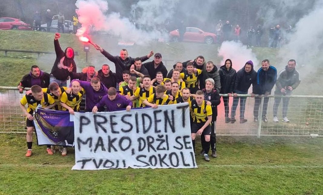 Sokoli pobjedu u lokalnom derbiju posvetili predsjedniku kluba Sokoli pobjedu u lokalnom derbiju posvetili predsjedniku kluba
