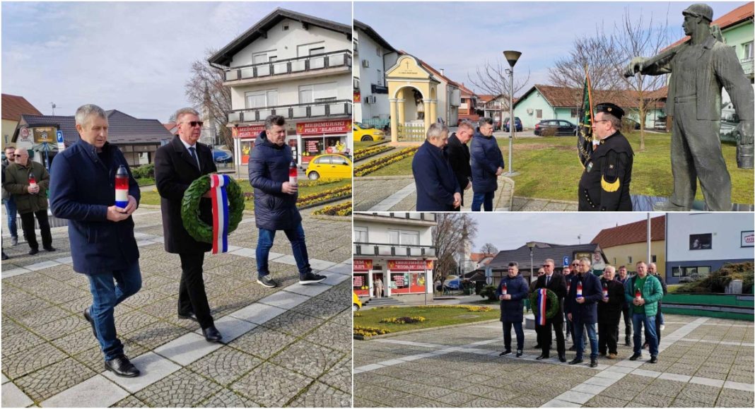 FOTO Mursko Središće obilježio Dan rudara polaganjem vijenca i paljenjem svijeća FOTO Mursko Središće obilježio Dan rudara polaganjem vijenca i paljenjem svijeća