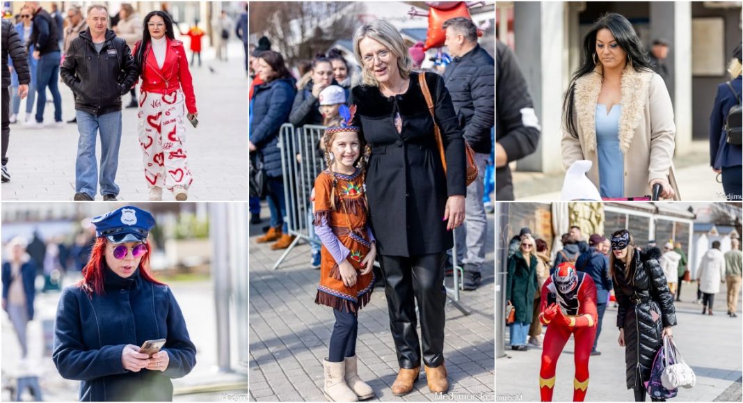 FOTO Raspoloženi Međimurci u fašničkom duhu oživjeli čakovečku špicu! FOTO Raspoloženi Međimurci u fašničkom duhu oživjeli čakovečku špicu!