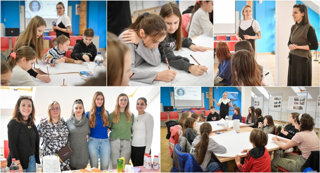 FOTO Djeca su uživala u kreativnoj radionici ilustratorice Klare Rusan Klarxy FOTO Djeca su uživala u kreativnoj radionici ilustratorice Klare Rusan Klarxy