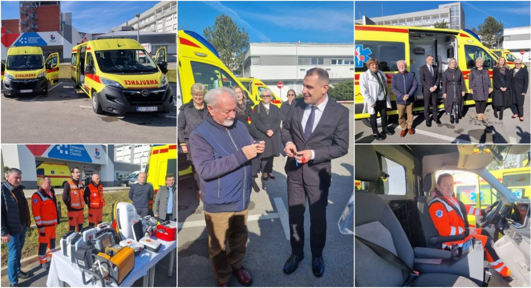 FOTO Međimurska županija uložila gotovo pola milijuna eura u tri nova vozila i opremu Zavoda za hitnu medicinu FOTO Međimurska županija uložila gotovo pola milijuna eura u tri nova vozila i opremu Zavoda za hitnu medicinu