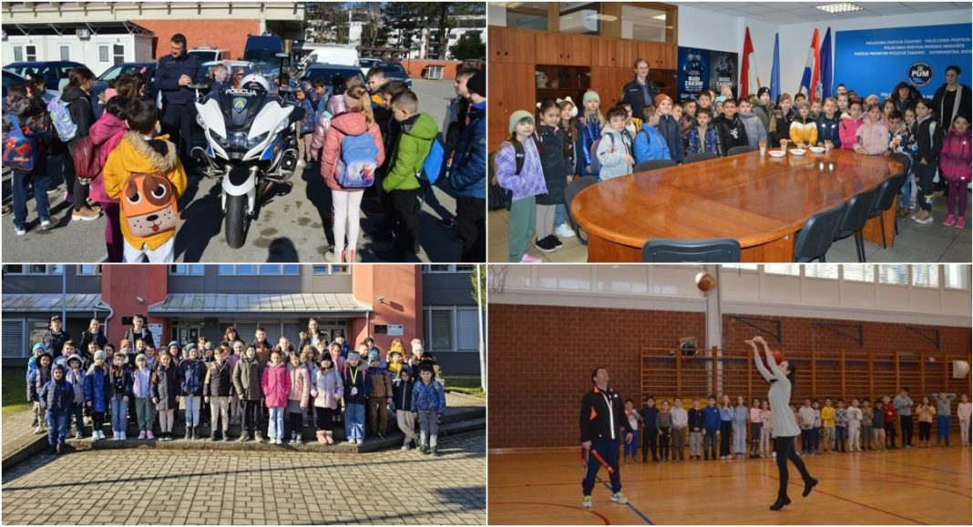 FOTO Djeca iz Osnovne škole Orehovica posjetila Policijsku upravu međimursku FOTO Djeca iz Osnovne škole Orehovica posjetila Policijsku upravu međimursku