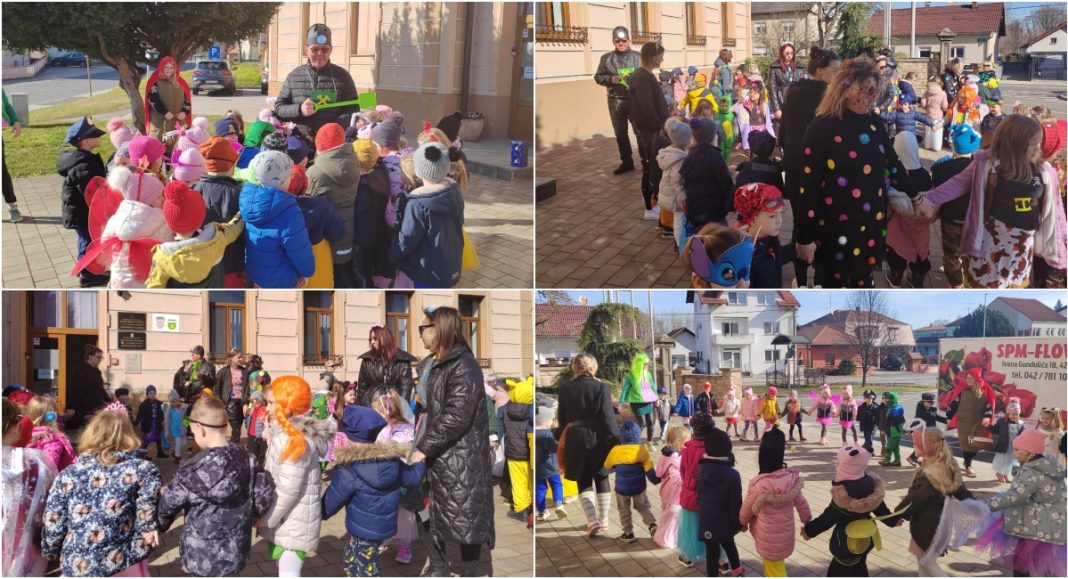 FOTO Veselje i ples za ‘Fašnik’ ispred Gradske uprave u Murskom Središću FOTO Veselje i ples za ‘Fašnik’ ispred Gradske uprave u Murskom Središću