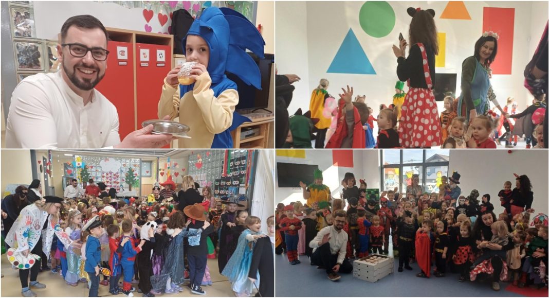 FOTO Vesele maškare uz slatko iznenađenje načelnika Općine Nedelišće FOTO Vesele maškare uz slatko iznenađenje načelnika Općine Nedelišće