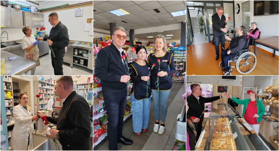 FOTO Gradonačelnik uoči obilježavanja Međunarodnog dana žena zahvalio ženama za njihov neprocjenjiv doprinos FOTO Gradonačelnik uoči obilježavanja Međunarodnog dana žena zahvalio ženama za njihov neprocjenjiv doprinos