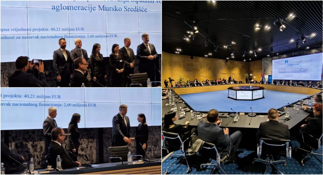 Međimurske vode osigurale dodatnih 2,6 milijuna eura za projekt ‘Aglomeracija Mursko Središće’ Međimurske vode osigurale dodatnih 2,6 milijuna eura za projekt ‘Aglomeracija Mursko Središće’