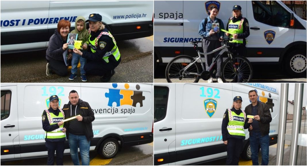 FOTO Sigurnost na cesti: Policija educirala građane u Strahonincu i Dekanovcu FOTO Sigurnost na cesti: Policija educirala građane u Strahonincu i Dekanovcu