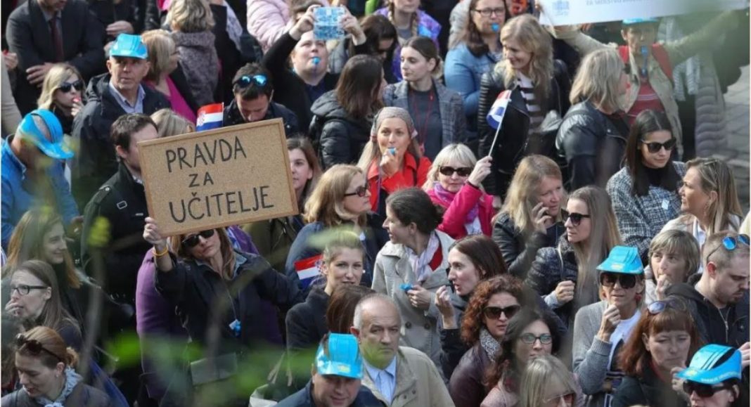 Stotine škola u štrajku: Nastavnici koji sudjeluju – neće biti plaćeni Stotine škola u štrajku: Nastavnici koji sudjeluju – neće biti plaćeni