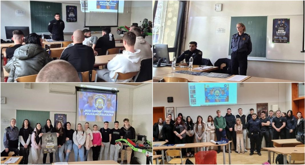 FOTO Učenici upoznali rad Policijske uprave međimurske i uvjete za upis u Policijsku školu FOTO Učenici upoznali rad Policijske uprave međimurske i uvjete za upis u Policijsku školu