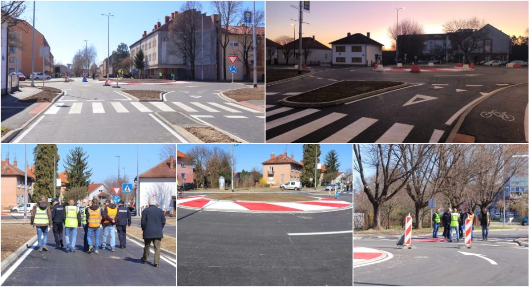 FOTO Novo kružno raskrižje otvoreno za promet FOTO Novo kružno raskrižje otvoreno za promet