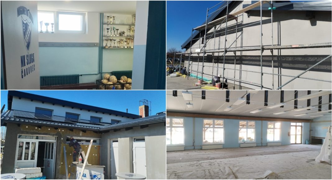 FOTO U tijeku su radovi na obnovi Sportskog doma ‘Sloga’ Čakovec FOTO U tijeku su radovi na obnovi Sportskog doma ‘Sloga’ Čakovec