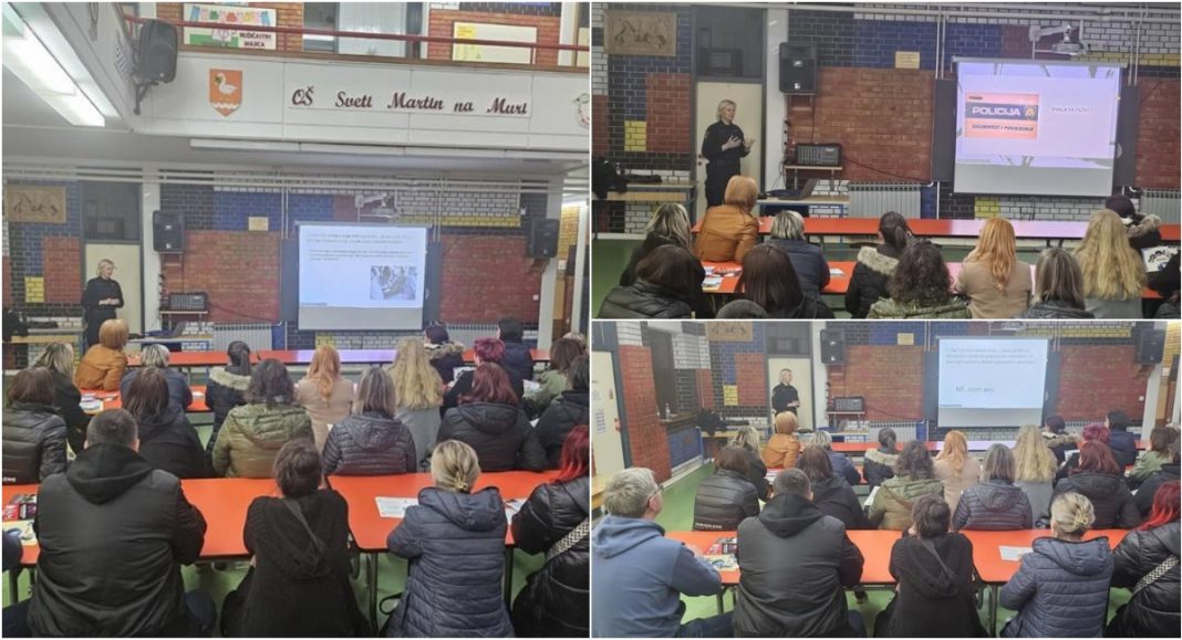 U Osnovnoj školi Sveti Martin na Muri održano predavanje na temu sigurnosti djece u cestovnom prometu U Osnovnoj školi Sveti Martin na Muri održano predavanje na temu sigurnosti djece u cestovnom prometu