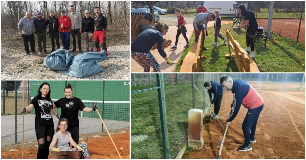 FOTO Vrijedni donjodubravski tenisači sudjelovali u radnoj akciji čišćenja mjesta FOTO Vrijedni donjodubravski tenisači sudjelovali u radnoj akciji čišćenja mjesta