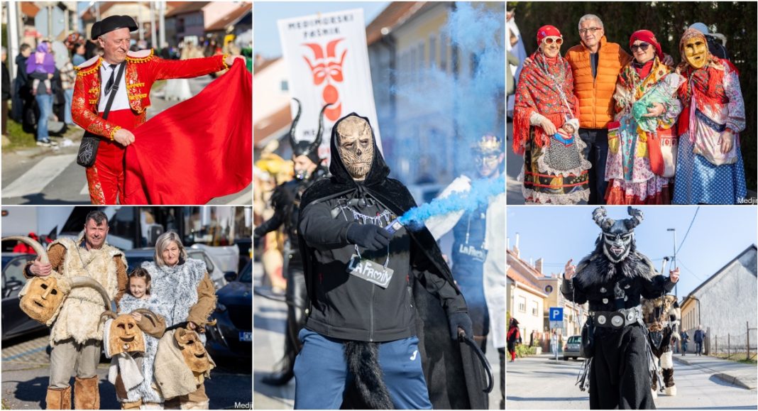 FOTO/VIDEO Tradicijska povorka sa 23 skupine za veliki finale Međimurskog fašnika u Čakovcu FOTO/VIDEO Tradicijska povorka sa 23 skupine za veliki finale Međimurskog fašnika u Čakovcu