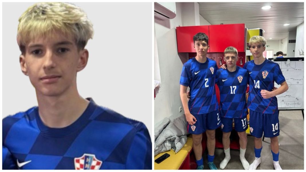 Bartol Levačić zaigrao za mladu reprezentaciju Hrvatske Bartol Levačić zaigrao za mladu reprezentaciju Hrvatske