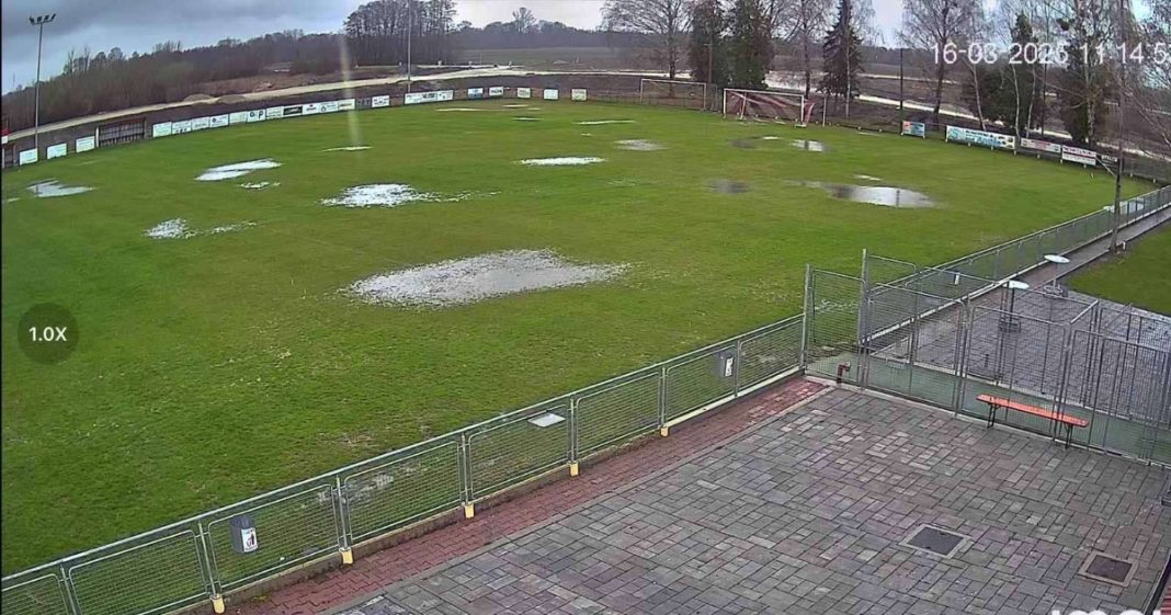 Odgađa se utakmica Naprijed Cirkovljana zbog poplavljenog terena Odgađa se utakmica Naprijed Cirkovljana zbog poplavljenog terena