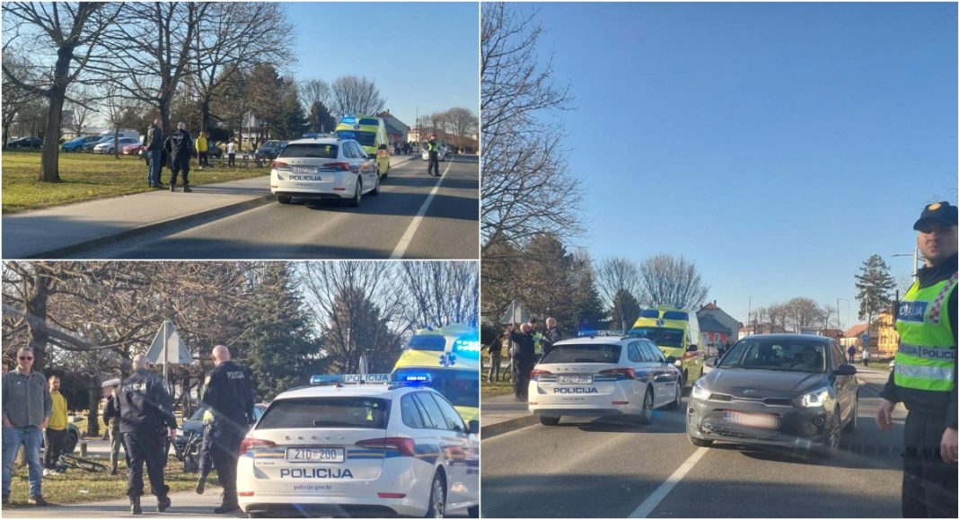 Prometna nesreća: Kombi je naletio na maloljetnika na romobilu Prometna nesreća: Kombi je naletio na maloljetnika na romobilu