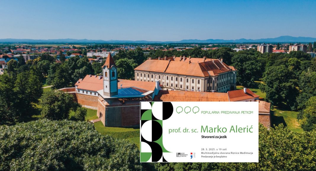 Prof. dr. sc. Marko Alerić gostuje u Čakovcu s predavanjem “Stvoreni za jezik” Prof. dr. sc. Marko Alerić gostuje u Čakovcu s predavanjem “Stvoreni za jezik”