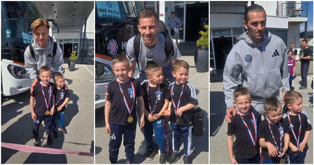 Mali međimurski nogometaši susreli Hajdukove zvijezde Mali međimurski nogometaši susreli Hajdukove zvijezde