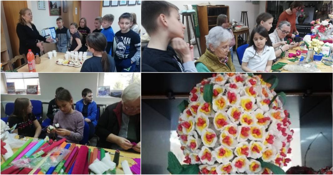 FOTO Mali kreativci iz Gardinovca otkrili čari krep papira FOTO Mali kreativci iz Gardinovca otkrili čari krep papira