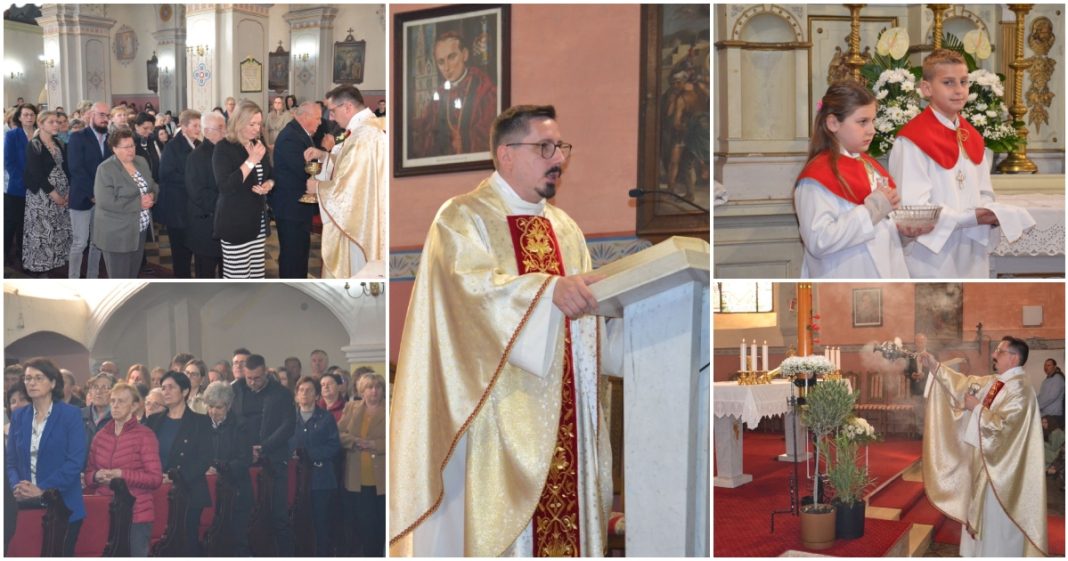 FOTO Velik broj vjernika okupio se na uskrsnim misnim slavljima u Hodošanu i Svetom Jurju u Trnju FOTO Velik broj vjernika okupio se na uskrsnim misnim slavljima u Hodošanu i Svetom Jurju u Trnju