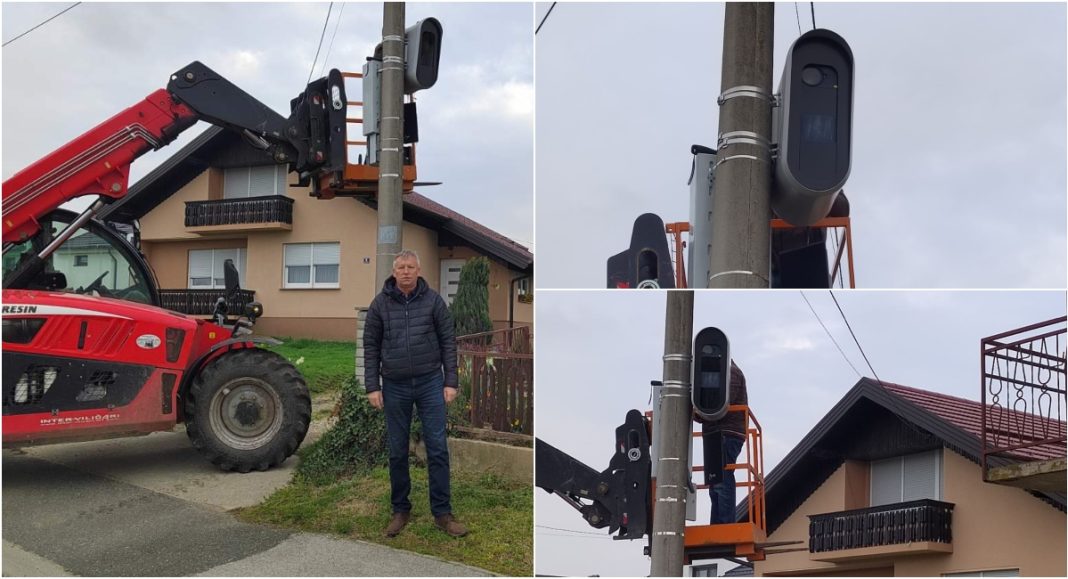 FOTO Postavljena kamera za nadzor brzine na području općine Sveti Martin na Muri FOTO Postavljena kamera za nadzor brzine na području općine Sveti Martin na Muri