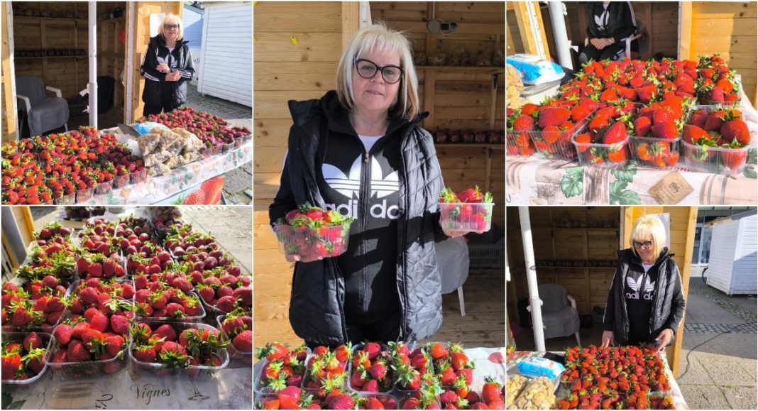 FOTO U centru Čakovca: Jagoda s jagodama – proljeće je stiglo u grad! FOTO U centru Čakovca: Jagoda s jagodama – proljeće je stiglo u grad!