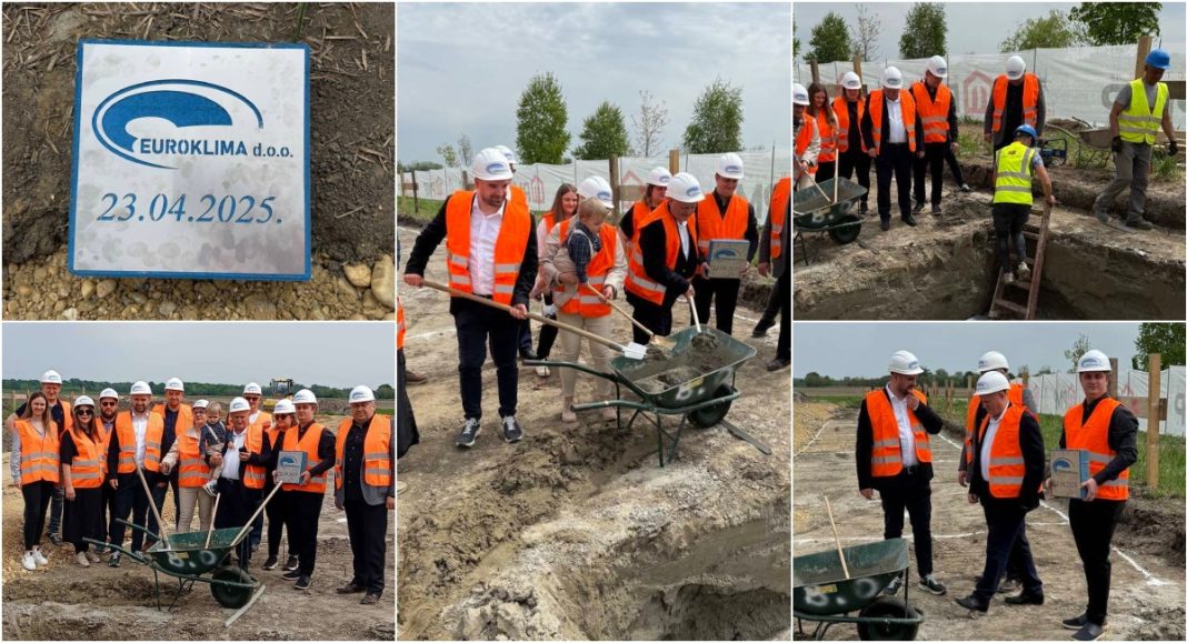 FOTO U Goričanu položen kamen temeljac za novu proizvodnu halu tvrtke Euroklima FOTO U Goričanu položen kamen temeljac za novu proizvodnu halu tvrtke Euroklima