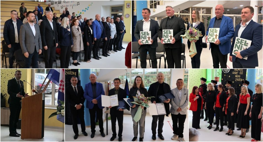 FOTO Plaketu Općine Selnica primio Radovan Zadravec, a Zahvalnice Megi Kutnjak, Anica Malić i Zvonko Kočila FOTO Plaketu Općine Selnica primio Radovan Zadravec, a Zahvalnice Megi Kutnjak, Anica Malić i Zvonko Kočila