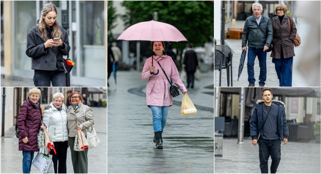 FOTO Mokri pločnici, topli osmijesi: Kišni dan na čakovečkoj špici FOTO Mokri pločnici, topli osmijesi: Kišni dan na čakovečkoj špici