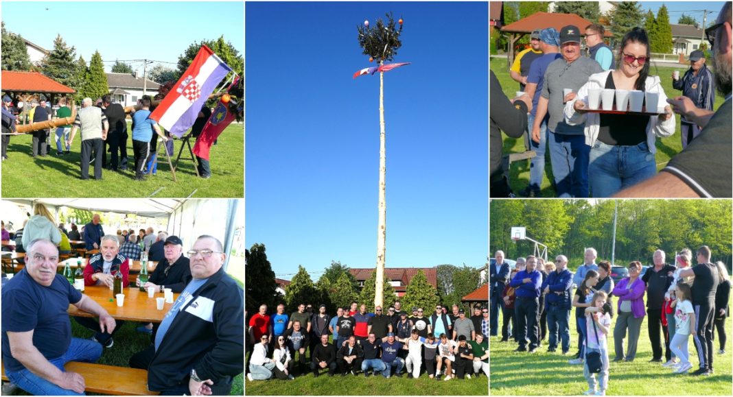 FOTO Uspješno podizanje prvomajske majge pratio velik broj mještana i gostiju, a onda ih vatrogasci počastili “kak se šika”! FOTO Uspješno podizanje prvomajske majge pratio velik broj mještana i gostiju, a onda ih vatrogasci počastili “kak se šika”!