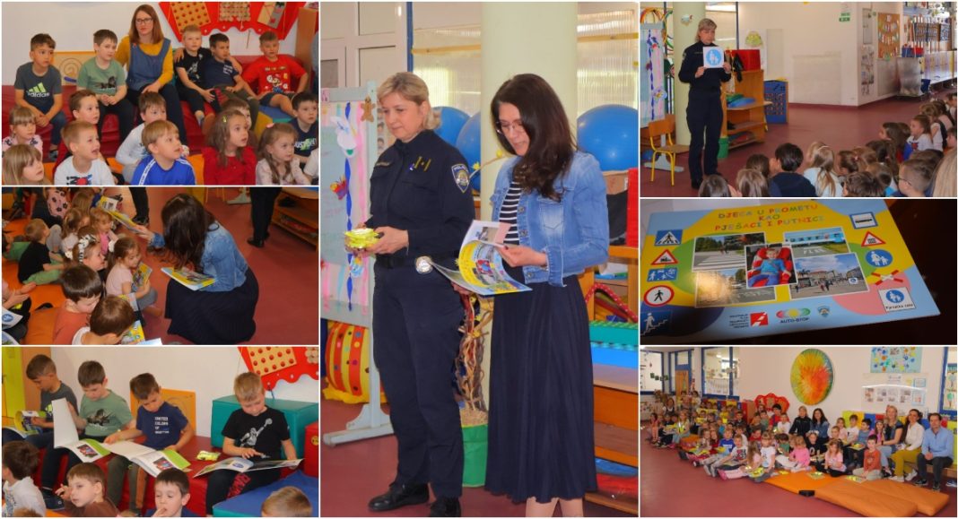 FOTO Djeca u vrtiću „Vjeverica“ učila o sigurnosti u prometu FOTO Djeca u vrtiću „Vjeverica“ učila o sigurnosti u prometu
