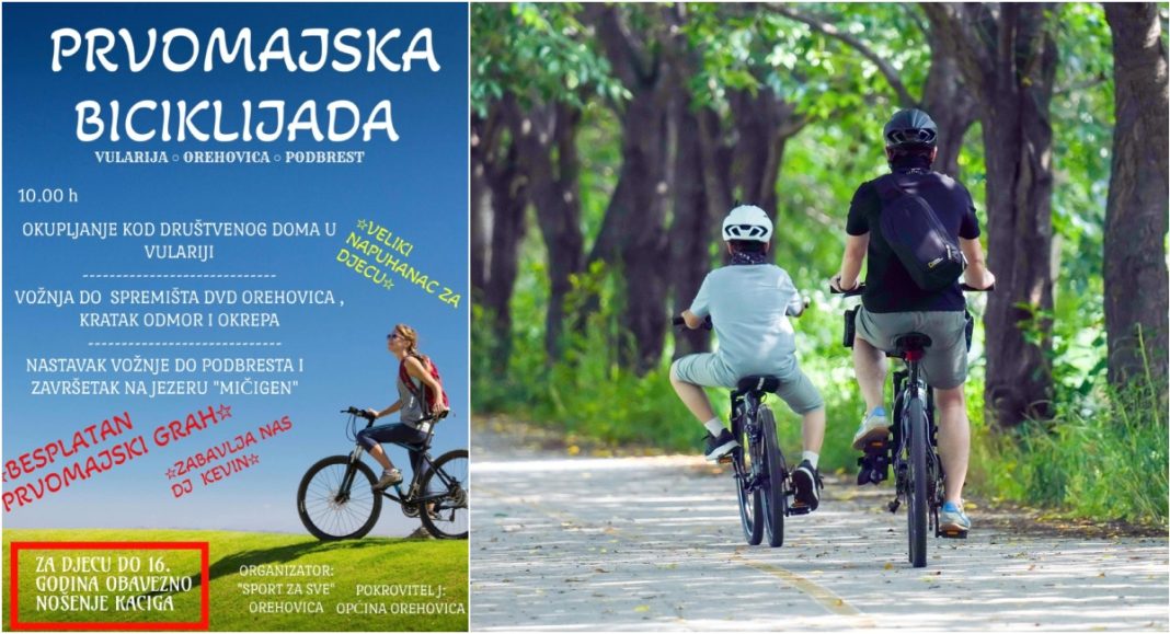 Vularija – Orehovica – Podbrest: Proslavite 1. svibanj na dva kotača Vularija – Orehovica – Podbrest: Proslavite 1. svibanj na dva kotača