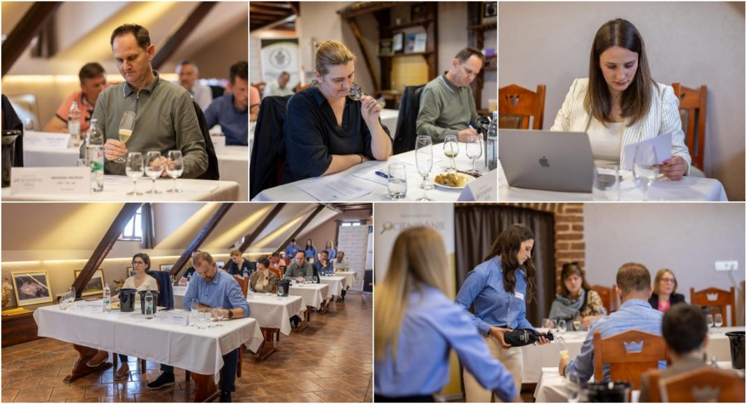 FOTO Počelo ocjenjivanje vina u Štrigovi: 200 uzoraka iz 63 vinarije, pjenušava vina u fokusu FOTO Počelo ocjenjivanje vina u Štrigovi: 200 uzoraka iz 63 vinarije, pjenušava vina u fokusu