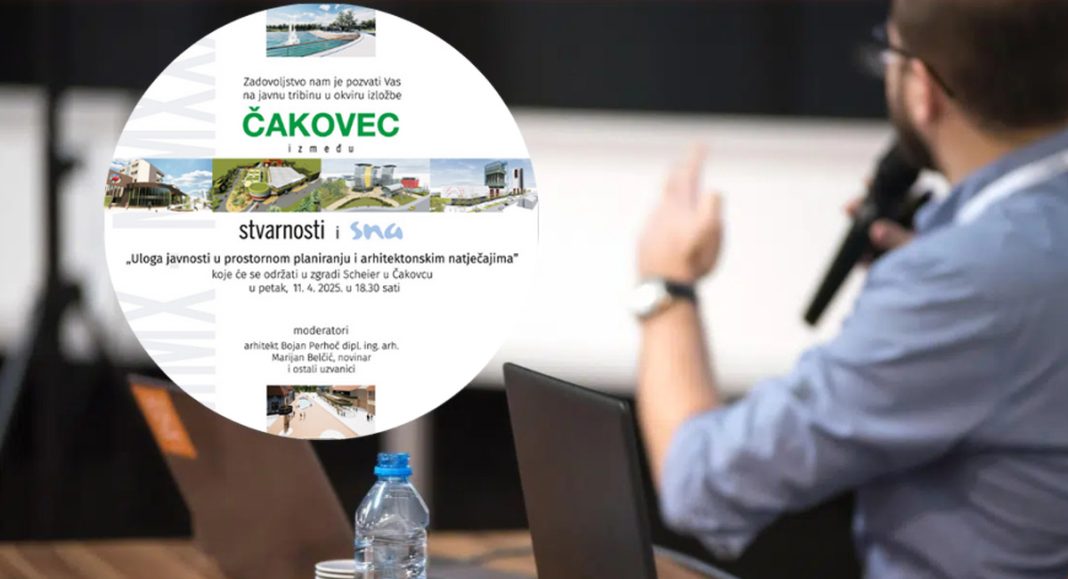 Sudjelujte u tribini “Uloga javnosti u prostornom planiranju i arhitektonskim natječajima” 11. travnja u Čakovcu Sudjelujte u tribini “Uloga javnosti u prostornom planiranju i arhitektonskim natječajima” 11. travnja u Čakovcu