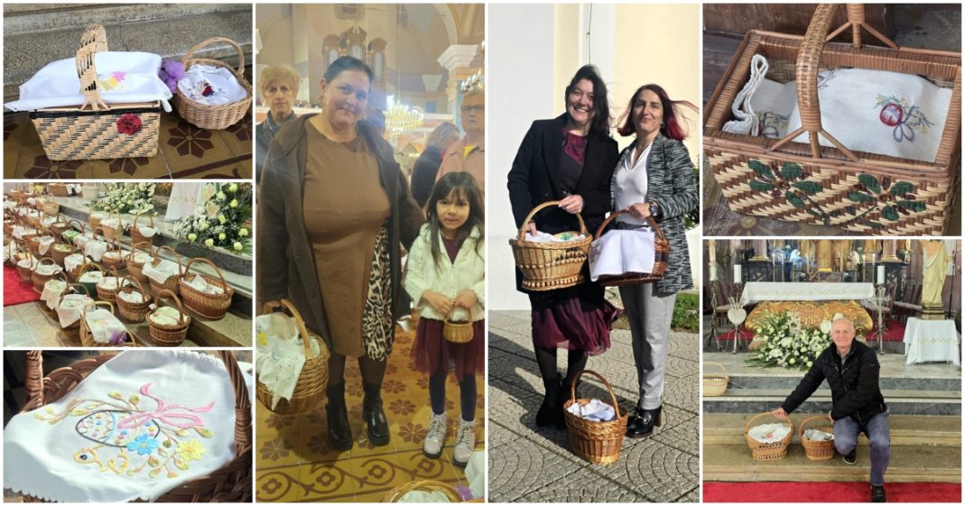 FOTO Uskrsne košare izrađene od vrbove šibe, u Kotoribi su simbol zajedništva i očuvanja baštine FOTO Uskrsne košare izrađene od vrbove šibe, u Kotoribi su simbol zajedništva i očuvanja baštine