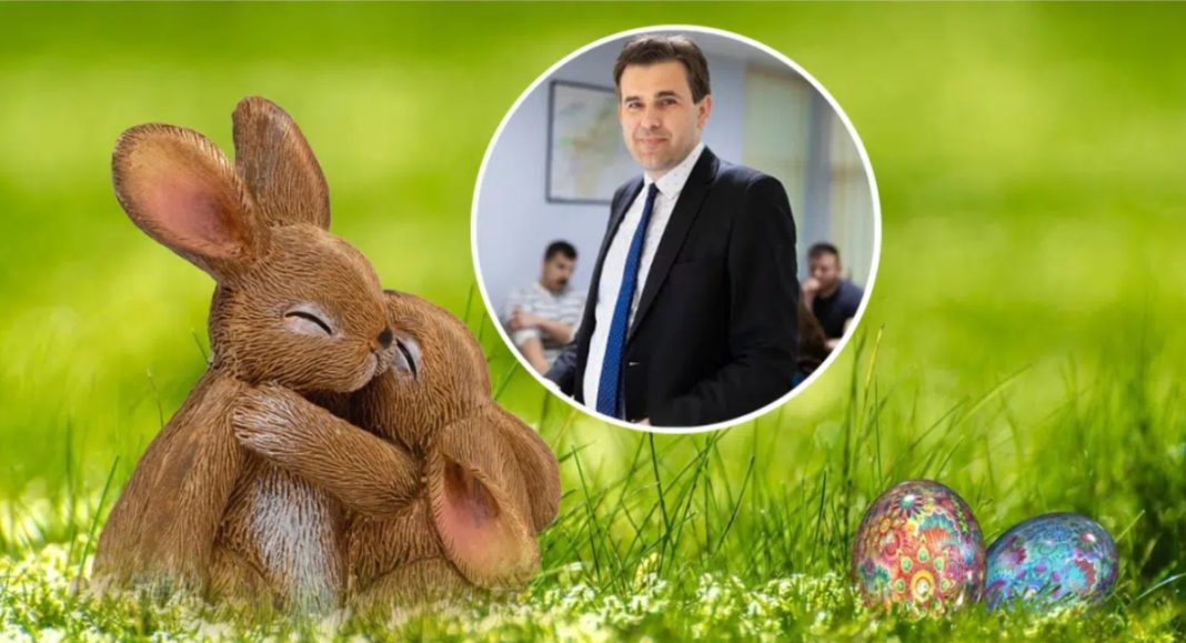 Načelnik Valentino Škvorc poželio sugrađanima sretan i blagoslovljen Uskrs Načelnik Valentino Škvorc poželio sugrađanima sretan i blagoslovljen Uskrs