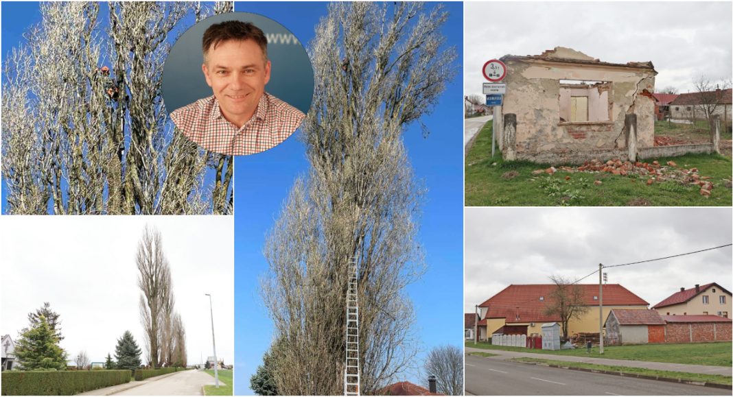 FOTO Ruši se stara kuća u Kotoribi, iza Doma kulture, a razlog je odličan! Orezuju se i jablani FOTO Ruši se stara kuća u Kotoribi, iza Doma kulture, a razlog je odličan! Orezuju se i jablani