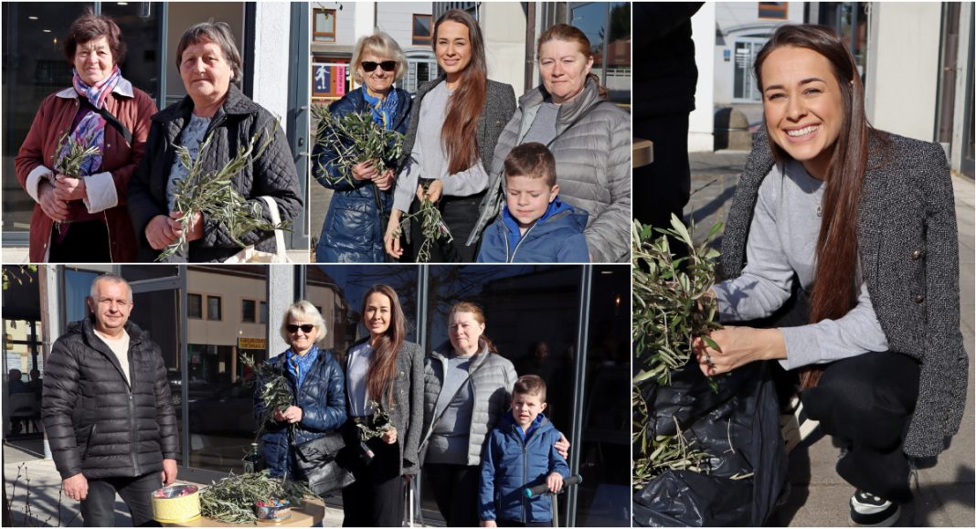 FOTO U Donjem Kraljevcu su danas podijeljene maslinove grančice, simbol mira i ljubavi! FOTO U Donjem Kraljevcu su danas podijeljene maslinove grančice, simbol mira i ljubavi!