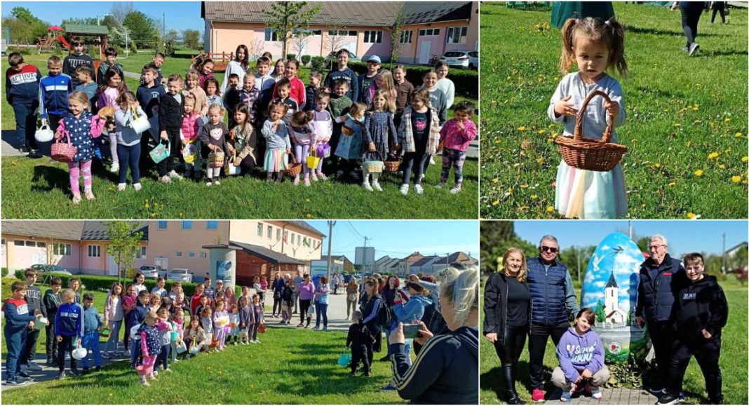 FOTO Potraga za čokoladnim jajima okupila djecu i roditelje u Gardinovcu FOTO Potraga za čokoladnim jajima okupila djecu i roditelje u Gardinovcu
